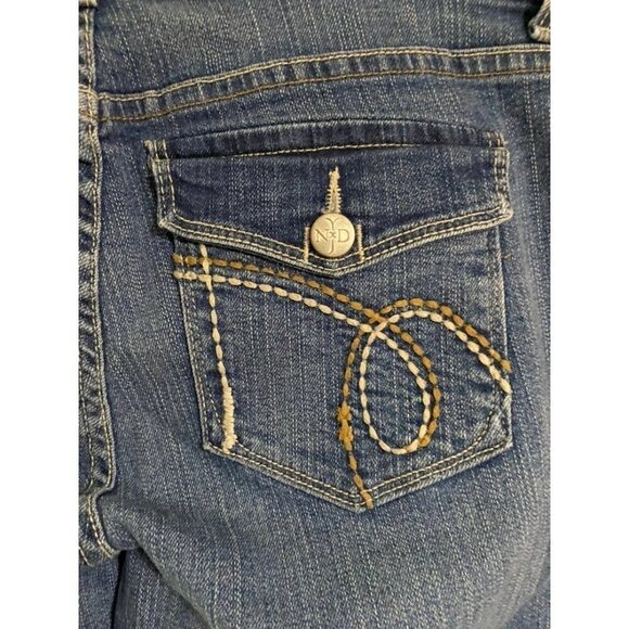 Not Your Daughters Jeans Bootcut Blue Jeans Size 6 - Picture 3 of 7
